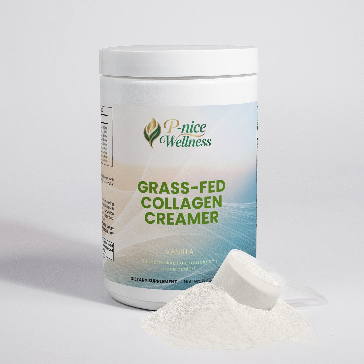 Grass-Fed Collagen Creamer (Vanilla)